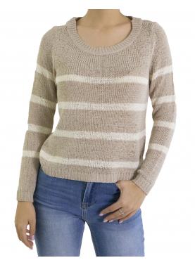 Maglia girocollo a righe Only 